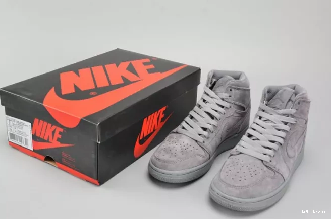 AIR RETRO JORDAN 305 HIGH (GS) BG womens grey 1 wolf 705300-031 EyeCatching 0627